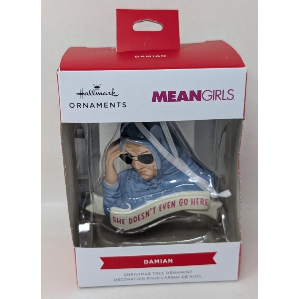 Hallmark Ornaments Damian She Doesn't Even Go Here Mean Girls 2024 Christmas VTG
